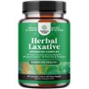 Natural Laxative and Gut Health Supplement - Psyllium Husk Powder Cascara Sagrada Senna Laxative and Lactobacillus Acidophilus Probiotic Supplement - Colon Cleanser & Detox for Weight Loss