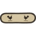 thumbnail image 6 of Sawyer Mill Charcoal Poultry Jute Stair Tread Oval Latex 8.5x27, 6 of 8
