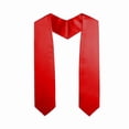 thumbnail image 1 of Kids Graduation Stole Sash 53'' Long (Red One Size), 1 of 3