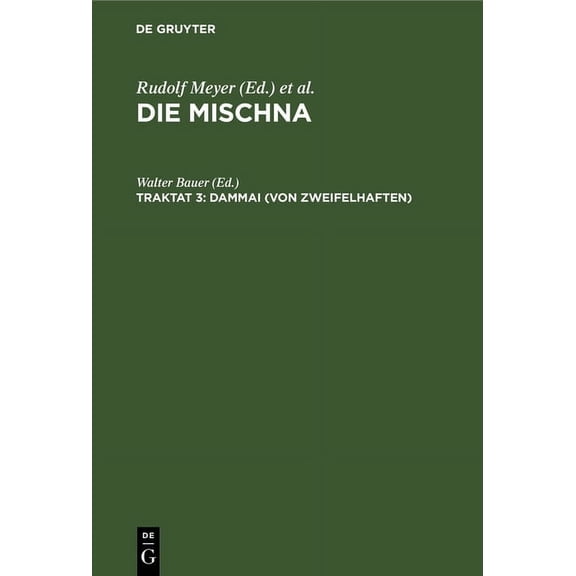 Dammai (Von Zweifelhaften), (Hardcover)