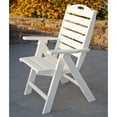 thumbnail image 2 of POLYWOOD&reg; Nautical Recycled Plastic Highback Patio Chair, 2 of 7