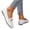 White, variant on Genuine Leather Horsebit Loafers, Slip‑On Flat Driving Shoes, Office Loafers, Women's Loafer Shoes, Comfortable Slip On Casual Flat Penny Shoes for Walking, Driving, Dressy, White 6