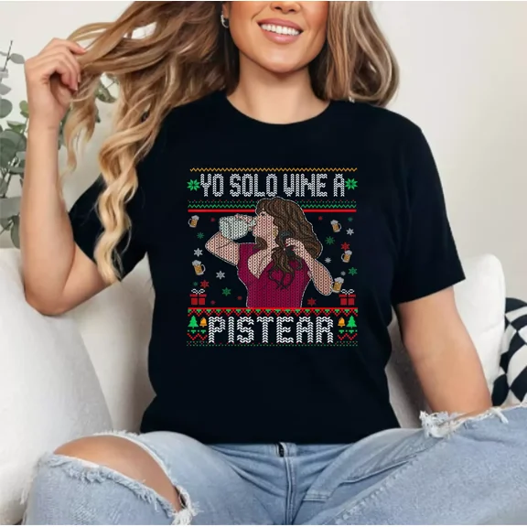 Music Jenni Rivera Inspired Yo Solo Vine A Pistear Funny Quote Unisex T-Shirt up to size 5XL