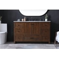 thumbnail image 5 of Elegant Lighting VF2854NT Soma 54" Free Standing Single Basin Vanity Set - Wood, 5 of 7