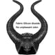 thumbnail image 2 of Diadema De Halloween Para Disfraces Cuernos De Diablo Negros, 2 of 3