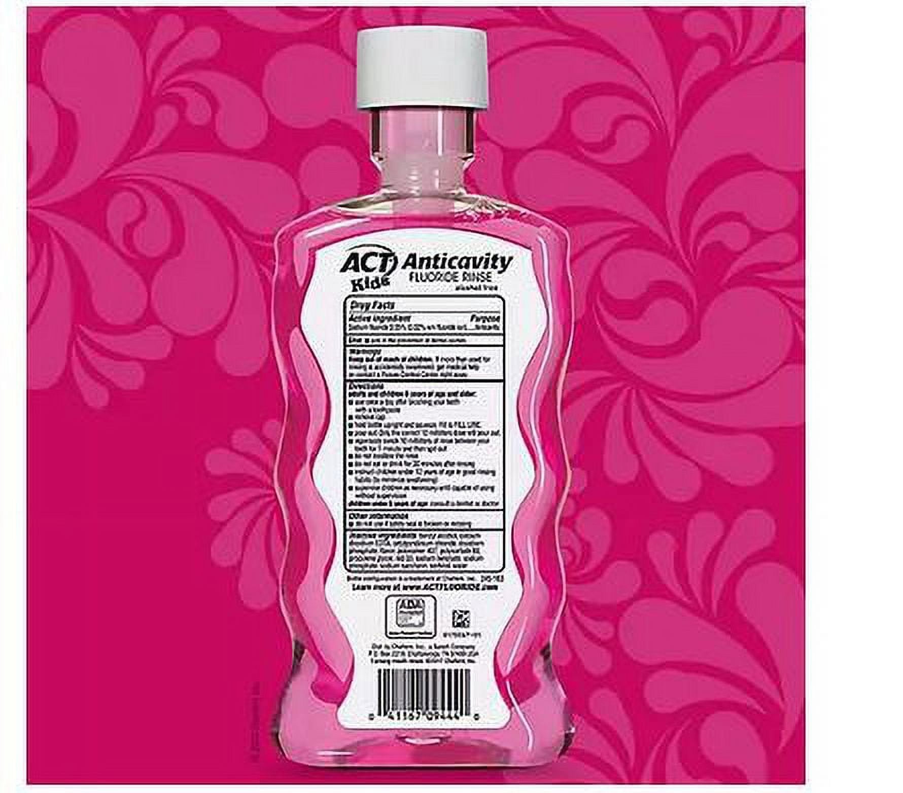 ACT Kids Bubblegum Blowout Anti-Cavity Rinse, 3 ct./16.9 oz.
