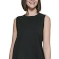thumbnail image 2 of Calvin Klein Performance Womens Dropped Armhole Tank Top Black S, 2 of 3