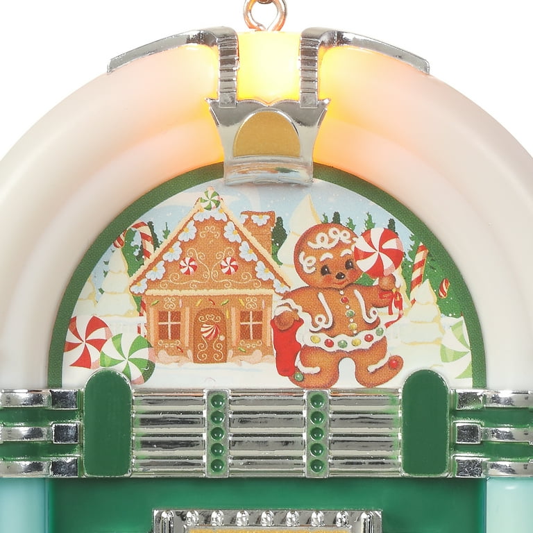 Mr. Christmas Mini Jukebox Ornament, Ivory - Walmart.com