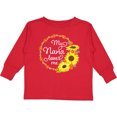 thumbnail image 3 of Inktastic My Nana Loves Me with Sunflower Wreath Boys or Girls Long Sleeve Toddler T-Shirt, 3 of 5
