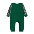 thumbnail image 6 of EYIIYE Family Matching Christmas Pajamas, Baby Romper/Dog Clothes/Star Snowflake Ball Print Tops and Pants Sleepwear Set, 6 of 10