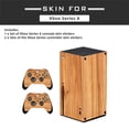 thumbnail image 4 of Mytrix Whole Body Protective Skin for Xbox Series X Console and Controllers, Durable Vinyl Decal Style Skin Stickers for Xbox - Wooden Amber, 4 of 5