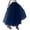 A-Dark Blue300, variant on Women Tulle Skirts Mid Length Layered Tutu Mesh Half Prom Party Midi Skirts Carnival Holiday Princess Puffy Layered Skirts
