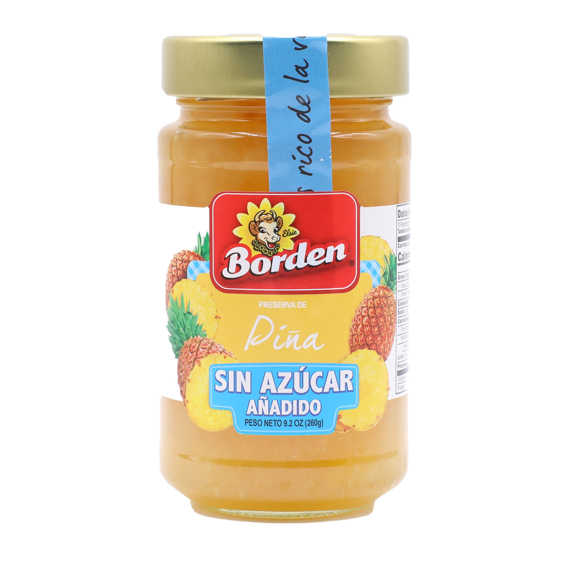 Borden Pineapple Preserves, No Sugar Added 9.1 oz