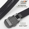 thumbnail image 4 of SUOSDEY Cowboy Ratchet Belt Western Leather Belts for Men with Automatic Cowboy Buckle, 4 of 9