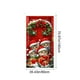 thumbnail image 3 of Decoraciones de Navidad Interior 35 X 71 Pulgadas Marco de Puerta de Navidad - Patrón de Santa Claus - Decoración de Puerta de Navidad - Decoración de Fiesta Del Festival, 3 of 6