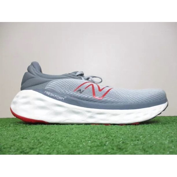 New Balance Fresh Foam X 840v1 Shoes Mens 14 Aluminum Grey True Red Daily Jogger