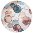 thumbnail image 4 of SAFAVIEH Phoenix Leighton Abstract Area Rug, Ivory/Rust, 8' x 10', 4 of 9
