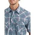 thumbnail image 4 of Wrangler® Men's and Big Men's Regular Fit Short Sleeve Western Shirt, Sizes S-5XL, 4 of 5