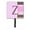 Pink, variant on Carolines Treasures  Letter Z Initial Monogram - Pink Stripes Leash Holder Or Key Hook