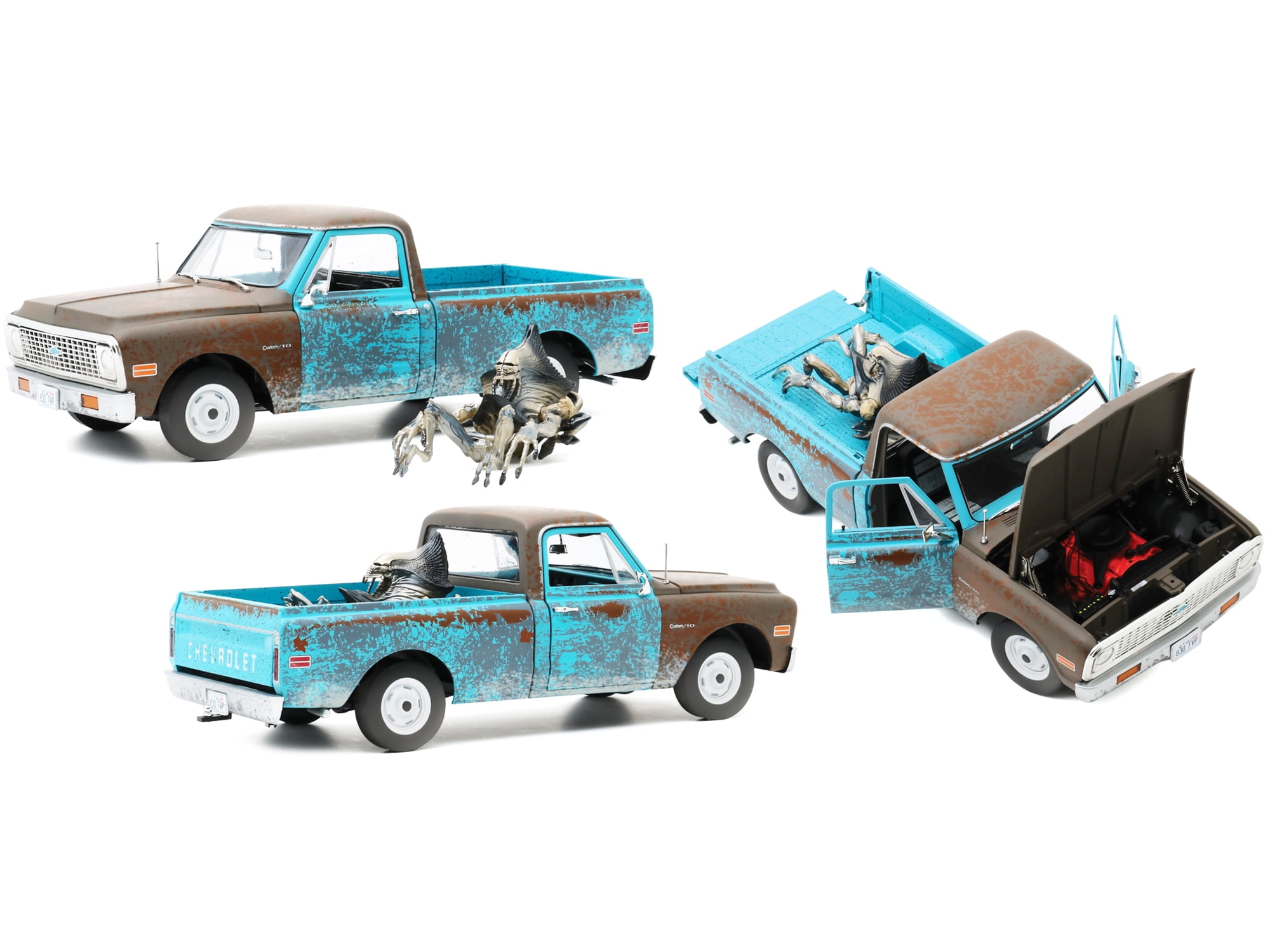 割引オーダー CHEVROLETシボレー C-10 PICK-UP AND ALIEN FIGURE 1971