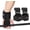 Black, variant on Weight Lifting Hooks (Pair), Heavy Duty Wrist Straps for Weightlifting, Hand Grip Support Lifting Hooks for Weight Lifting, Deadlifts, Pull Ups, Rows & Shrugs