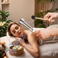 thumbnail image 6 of 128 hz Healing Instrument, Nourial Tuning Fork, 128 hz Tuning Fork, Metal Sound Vibration Tool for Relaxation, Daily Use, Includes Mallet, Storage Pouch, 6 of 9