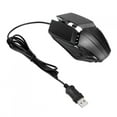 thumbnail image 2 of Wired Mouse Colorful Luminous Optical Gaming Mouse 4D Ergonomic Computer Parts, 2 of 13