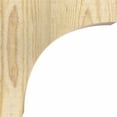 thumbnail image 3 of 4"W x 8"D x 8"H Huntington Rough Sawn Corbel, Douglas Fir, 3 of 9
