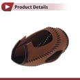 thumbnail image 4 of Cubierta de pomo de cambio de marchas Unique Bargains para automóvil, protector de manija de cambio para Buick Envision 15-20, cuero sintético negro y marrón, 4 of 6
