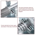thumbnail image 4 of Unique Bargains Barrel Bolt Latch, 1 Pack 12x155mm - Carbon Steel Galvanized Spring Loaded Gate Latch Pin for Door (Silver), 4 of 5