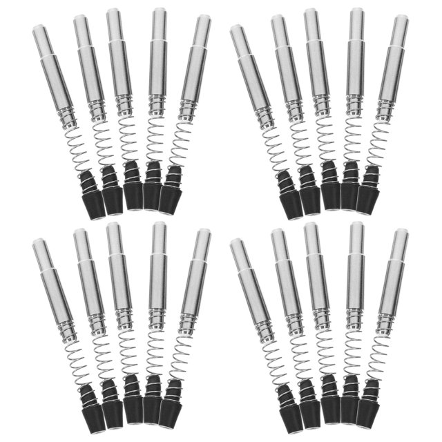 OUNONA 50Pcs Spring Loaded Plunger Pin Multi for Engineers in Machine Maintenance and Glass Frame Assembly