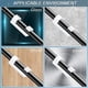 thumbnail image 3 of 100 piezas Clips de cable autoadhesivos Finisher Abrazadera de cable Clip de cable transparente pegajoso, 3 of 5