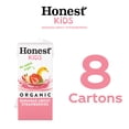 thumbnail image 5 of Honest Kids Bananas About Strawberries Organic Juice Drink Cartons, 6 fl oz, 8 Pack, 5 of 14