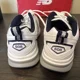 thumbnail image 5 of Size 8.5 - New Balance 608v5 White Navy, 5 of 6