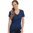 thumbnail image 2 of Hanes Women's Nano-T V-Neck T-Shirt, 2 of 3