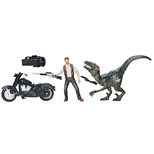 Jurassic Park Alpha Cycle & Hybrid Raptor Pack - Walmart.com - Walmart.com