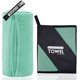 thumbnail image 1 of Toalla de viaje de microfibra, suave, ligera y de secado rápido, súper absorbente, compacta, ideal para viajes, deportes y playa, ideal para acampar, mochilas y gimnasio., 1 of 5