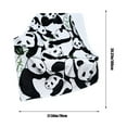 thumbnail image 3 of VOAVEKE Summer Lightweight Soft Flannel Blanket, Bed Blankets Queen Size, Cute Pandas Blanket Flannel Nap Blanket Sofa Bed Cover Blanket Soft Blanket Light And Comfortable Suitable For Sofa Bed And, 3 of 5