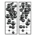 thumbnail image 6 of DecMode Multi Colored Metal Overlapping Round Cutouts Geometric Wall Decor (2 Count), 6 of 7