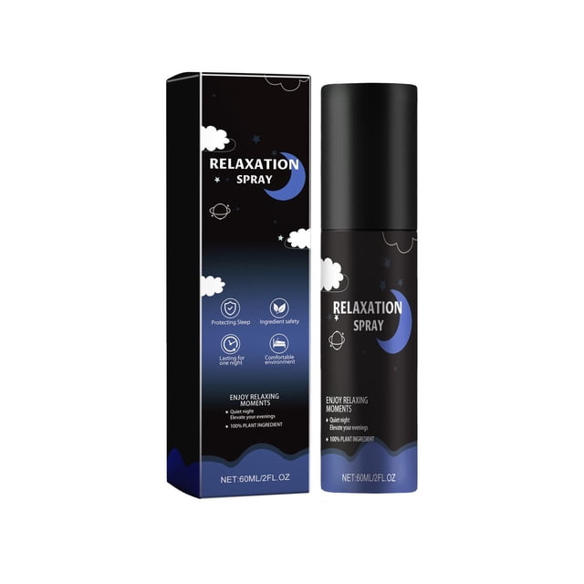 Aromaterapia calmante con aceite de manzanilla, aroma natural para dormir, aroma de almohada, aroma de lino, ambientador en aerosol de 60 ml.