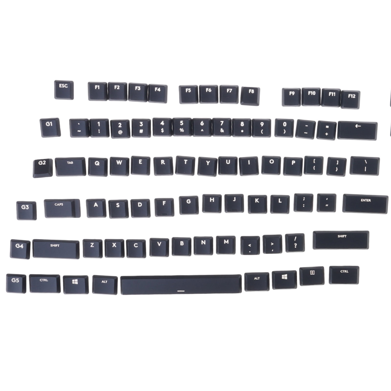 Ergonomic Textured Keycaps Easy Installation for G915/G913/G815/G813 TKL Gaming Keyboards