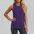 thumbnail image 6 of Hilenly Workout Tank Tops Woman UPF 50+ Sleeveless Gym Running Shirts Quick Dry Loose Fit Athletic Yoga Top, 6 of 9