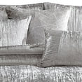 thumbnail image 3 of Benjara Queen Size 7 Piece Fabric Comforter Set with Floral Prints, Multicolor, 3 of 4