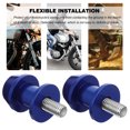 thumbnail image 2 of Shisuyan 2PCS Motorcycle Rear Lift Screws 8mm Diameter Rear Stand Aluminum Screws, 2 of 8
