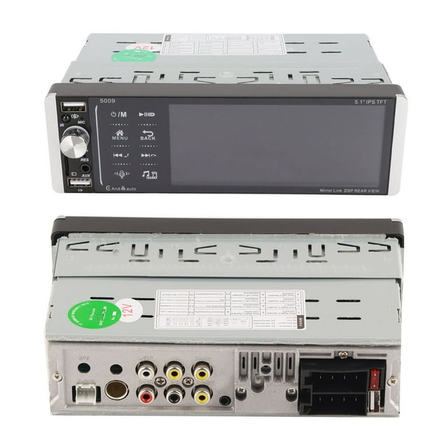 5.1inch Car MP5 Player,Touch Screen Car Receiver,Single Din Car Stereo Receiver Hands Free Calling 3 USB Port With Remote Control