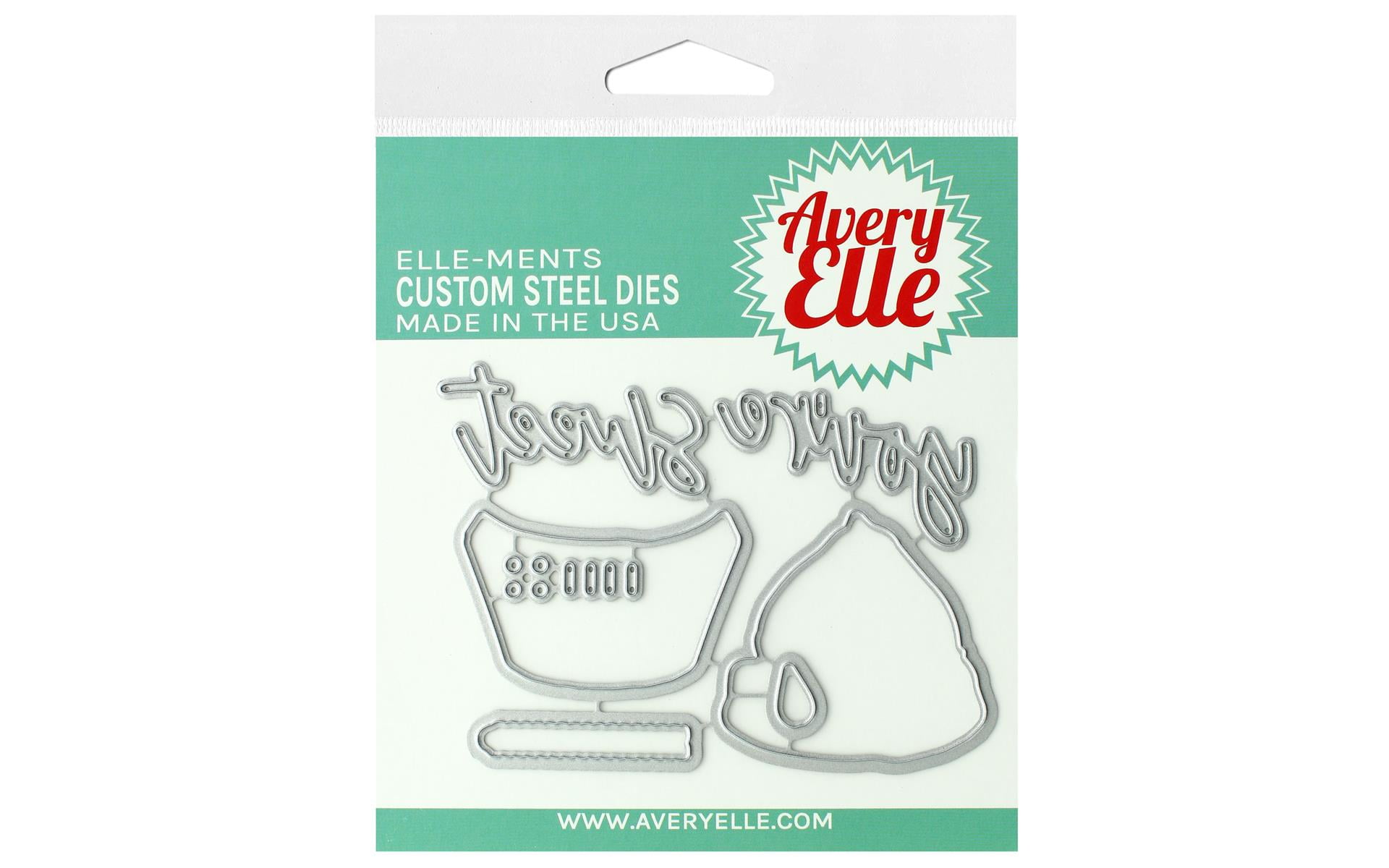 Avery Elle Die Elle-Ments Layered Cupcake