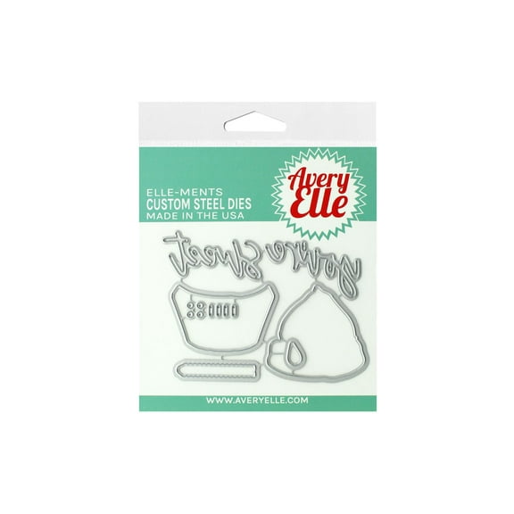 Avery Elle Die Elle-Ments Layered Cupcake
