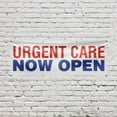 thumbnail image 5 of Urgent Care Now Open Banner Sign 36 Inch x 96 Inch | 13 oz Vinyl with Metal Grommets | Heavy-Duty Single-Sided Outdoor Durable Printed High-Quality Weatherproof | Made in the USA, 5 of 6