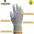 thumbnail image 2 of shiyou-ESD Anti Static Gloves, Coated Options, Nylon and Conductive Carbon For Use In Electronics, Semiconductor, 2 of 4