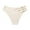 Beige, variant on Sngxgn Women's Cotton Breathable Moisture-Wicking Brief(Orange,L)
